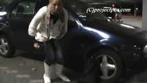 047018 Weary Yassie Stops To Pee In A Carpark 8