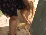 Cindy Ferro Pees In The Squash Court 5