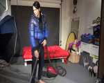 Get 2 Videos with Destiny enjoying her shiny nylon Downwear from our Archives! 8