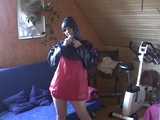 7 classic Videoclips with Jill wearing different shiny nylon Shorts! 5