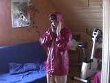 7 classic Videoclips with Jill wearing different shiny nylon Shorts! 7