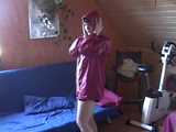 7 classic Videoclips with Jill wearing different shiny nylon Shorts! 8