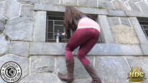 Valentina the hot Milf with a wet Spandex Jeans 7