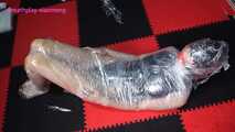 Xiaoyu Full Body Wrapped and Head Bagged 4
