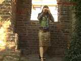 020067 Kathy Pees In The Window Alcove Of a Ruined Building 8