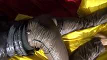 Get an archive Video with Sandra enjoying her shiny nylon Downwear 6