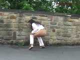 016099 Eve Takes An Emergency Pee In A Country Lane 7