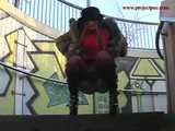 020058 Kathy Just Avoids Being Caught Peeing On The Steps To The Underpass 4