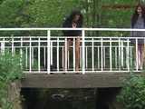 016108 Eve Takes A Long Pee Into The Stream 9