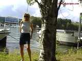 025012 Genevieve Stops For A Pee In The Bois de Boulogne 6