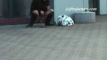 047035 Yassie Takes A Daring Pee Outside The Van Dealership 5