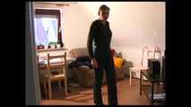 An original full length video from www.skipolis.de with shiny nylon down clothes 8