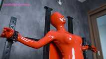 Xiaomeng in Latex Hood Hide and Seek 5