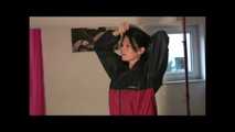 Get 2 Archive Videos with Jessy enjoying her shiny nylon Rainwear 6