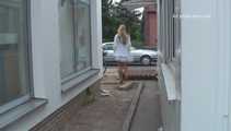 047004 Yassie Takes A Long Pee By A Very Busy Main Road 9