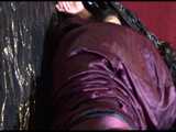 Get 2 Videos with Lucy enjoying her shiny nylon Downwear from our 2012 Archive 5