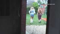 046006 Yassie Takes An Emergency Pee At The Stables 9