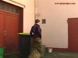 020072 Kathy Takes An Urgent Pee By The Back Entrance Of A Shop. 5
