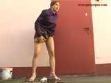 020072 Kathy Takes An Urgent Pee By The Back Entrance Of A Shop. 8