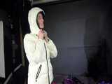 Watch Sonja trying different shiny Downjackets 6