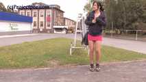 109002 Crazy Lotty Pees In Her Handbag 6