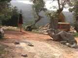 030034 Salma Takes A Stunning Pee In The Shade Of A Tree 9
