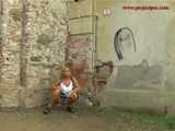 023036 Ewa Takes A Pee By One Of The Ancient Gateways To The City 9